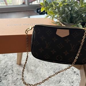 SOLD Authentic Louis Vuitton Multi Pochette Mini Pochette